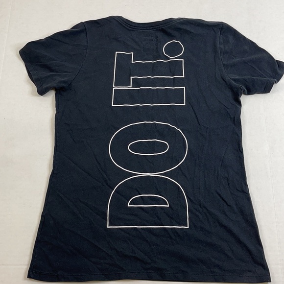 NIKE DRI-FIT WOMENS V-NECK SHORT SLEEVE - Picture 3 of 5